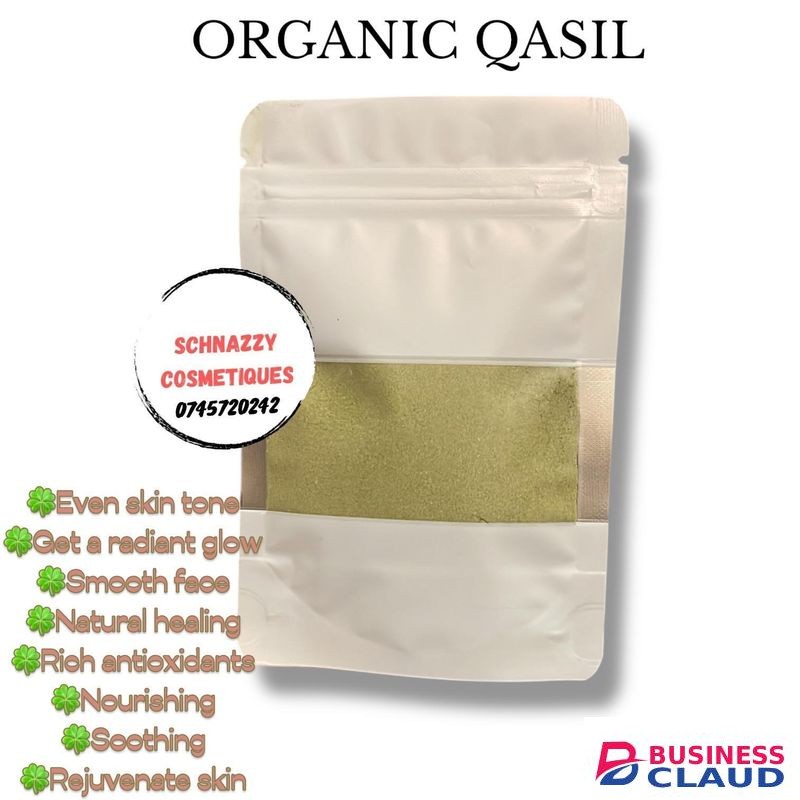 Qasil Mask Soapberry 100% Natural Antioxidants Anti-inflammatory 2in1 Mask Cleanser Clearer Skin Smooth Glowing Radiant Even Skin Tone Diminish Acne Scars Hyperpigmentation Dark Spots Refined Pores - 100g