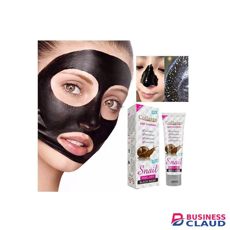 Collagen Snail Peel Off Face Black Mask