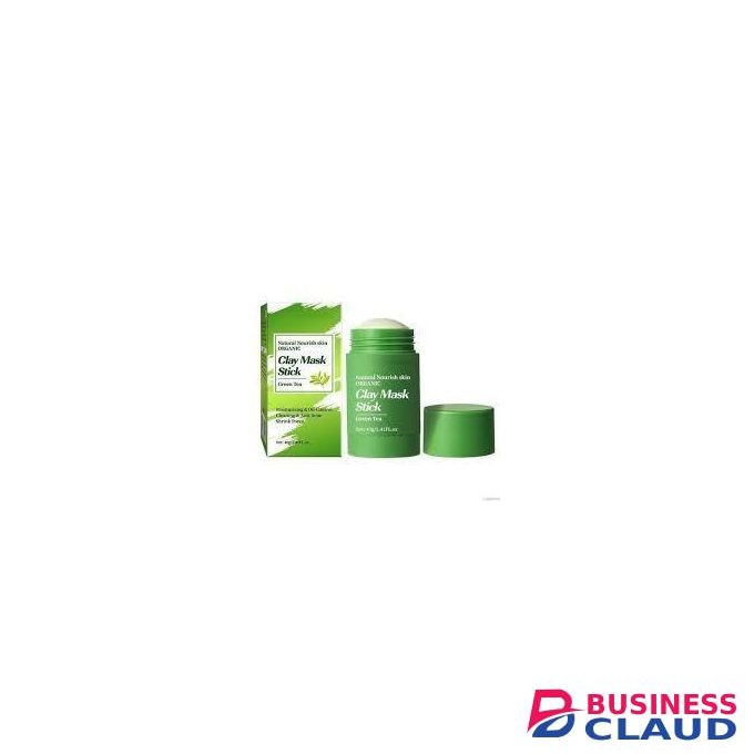 Guanjing Green Tea Clay Mask Stick for Acne, Blackheads, and Uneven Skin Tone