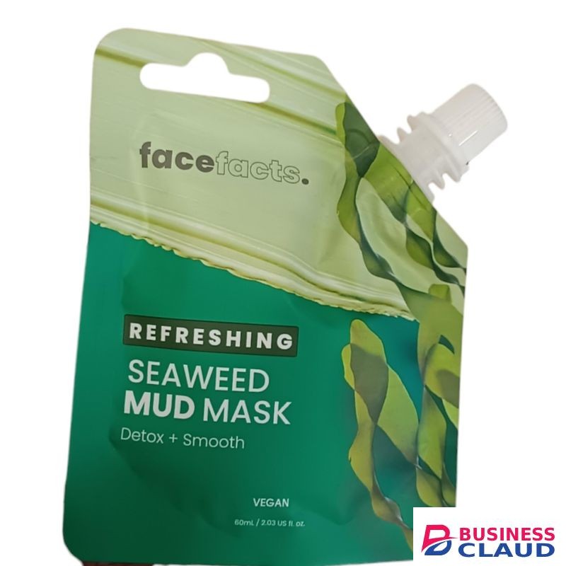 Face Facts Refreshing SEAWEED MUD MASK Detox + Smooth VEGAN nk