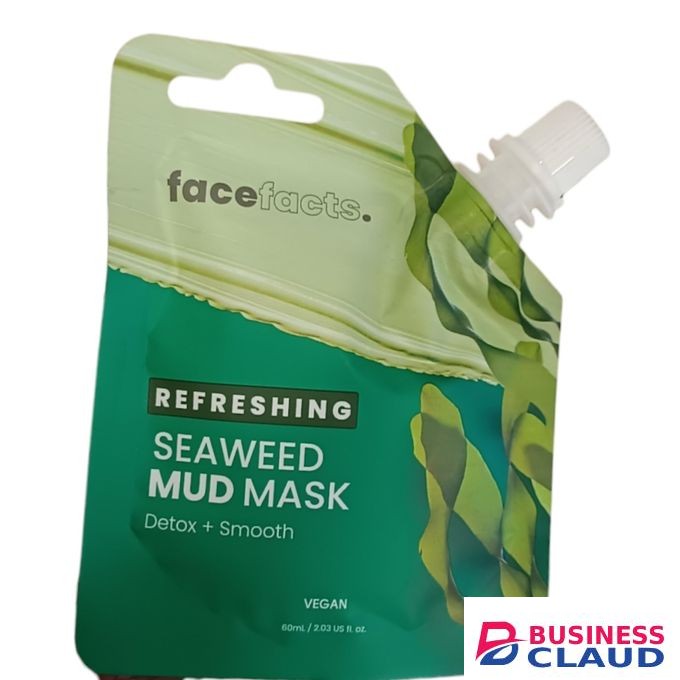 Face Facts Refreshing SEAWEED MUD MASK Detox + Smooth VEGAN nk