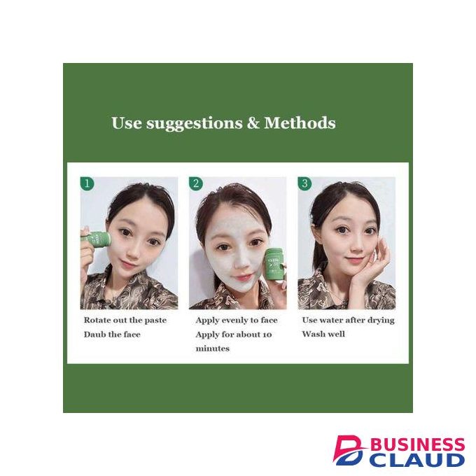 Beauty Green Mask Stick Facial Mask For Black Spots And Pimples