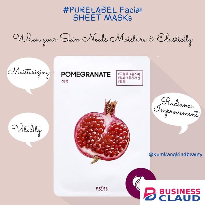 PureLabel 3 Pomegranate Facial Mask