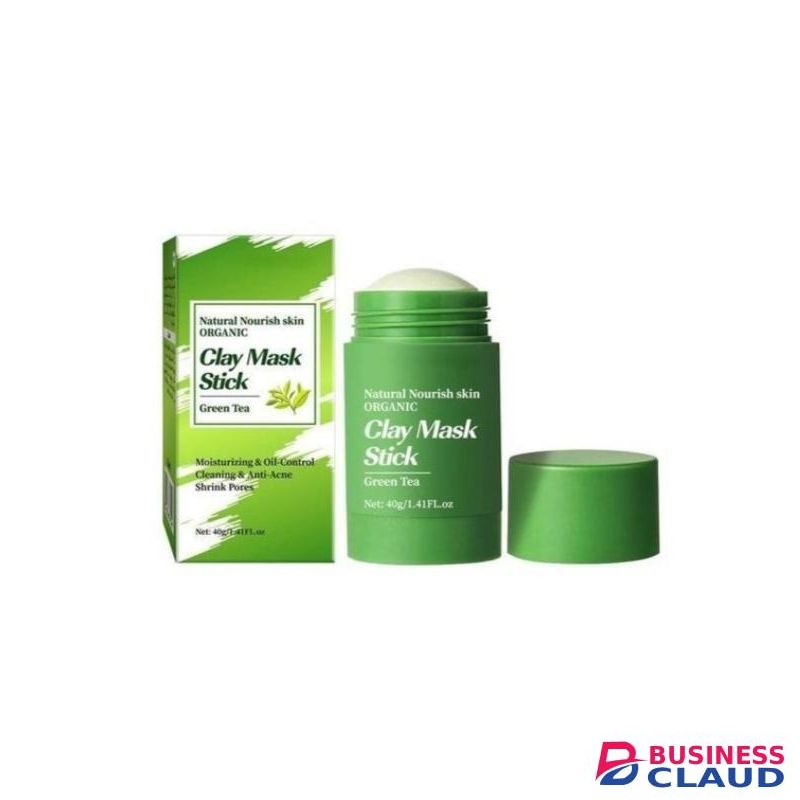 GUAN JING Green Tea Clay Stick Anti acne, Deep Pore Cleansing,improve complexion-40g