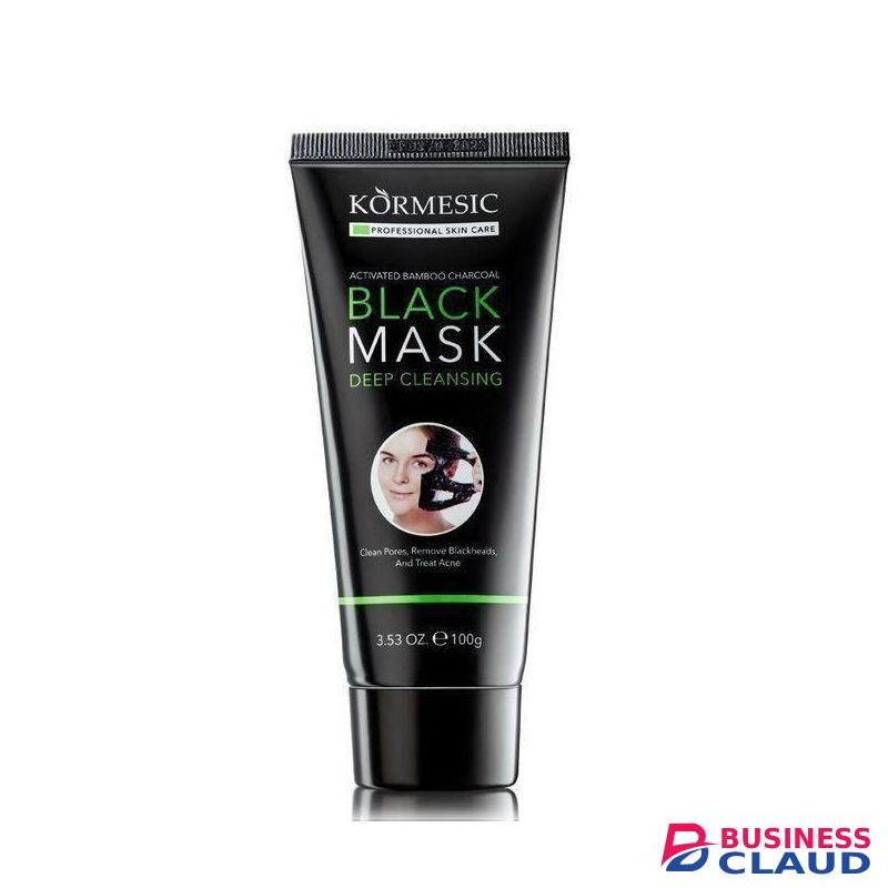 KORMESIC Activated Bamboo Charcoal Black Mask - 100g
