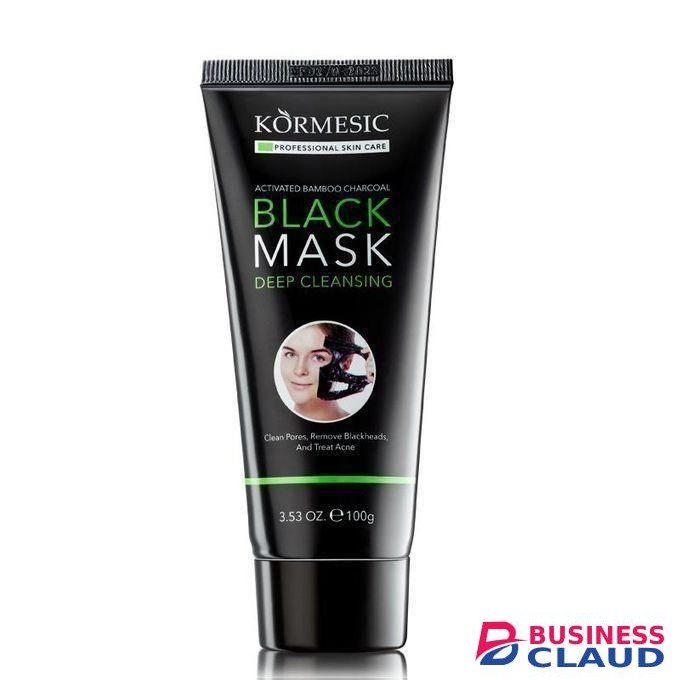 KORMESIC Activated Bamboo Charcoal Black Mask - 100g