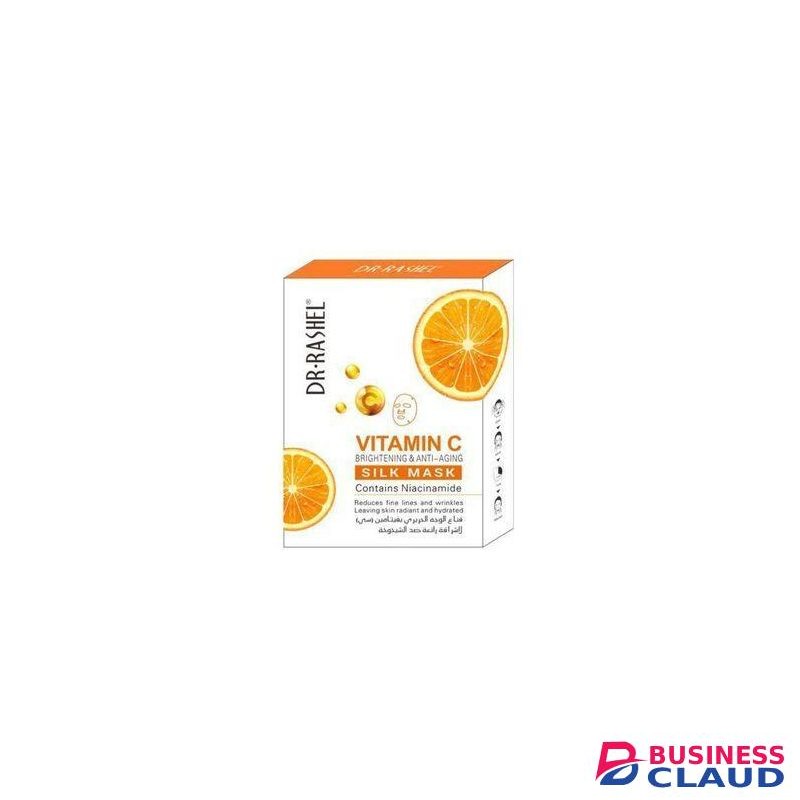 DR.Rashel Vitamin C Brightening & Anti-aging Silk Mask -10 pieces(25gx10)