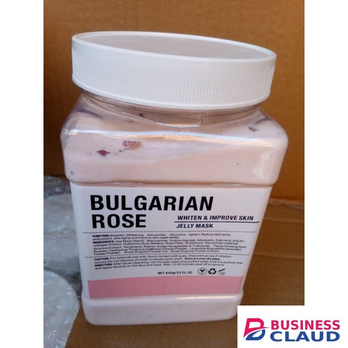 Bulgarian Rose Jelly Mask: Deeply hydrates Brightens skin Soothes irritation Improves elasticity,Promotes radiant glow