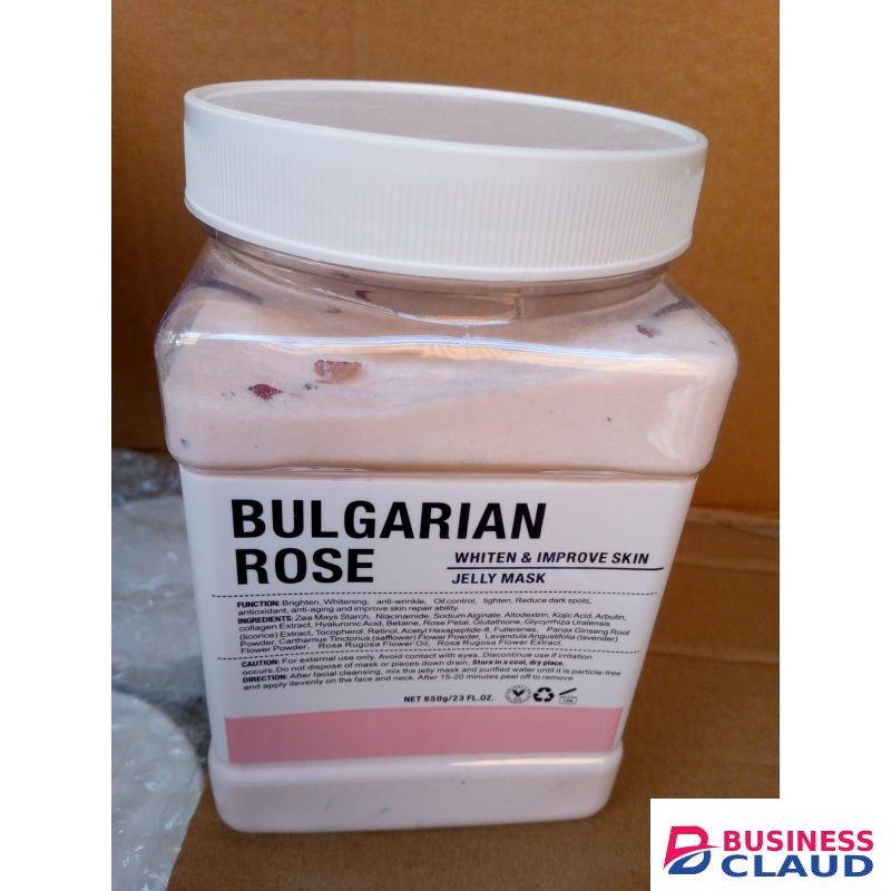Bulgarian Rose Jelly Mask: Deeply hydrates Brightens skin Soothes irritation Improves elasticity,Promotes radiant glow
