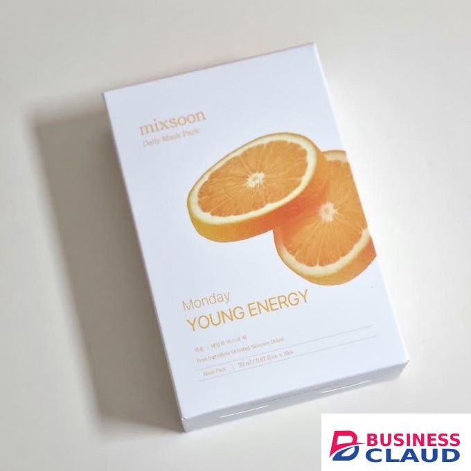Mixsoon daily Mask pack Monday designed to refresh and hydrate the skin