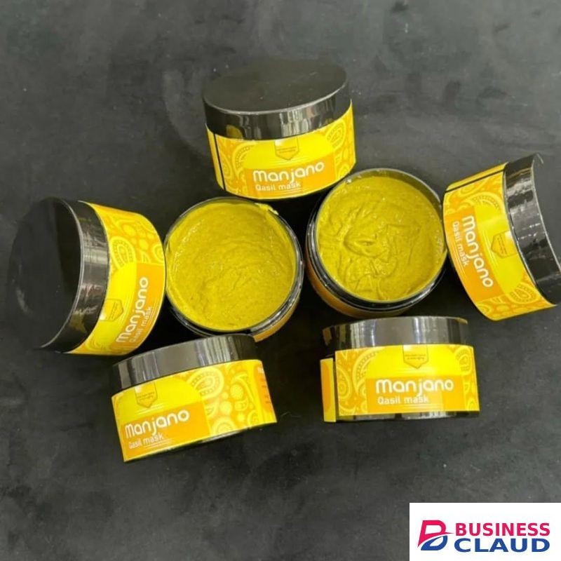 Manjano Qasil Mask – Natural Deep‑Cleansing & Brightening Facial Mask