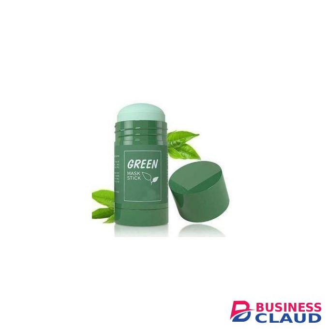 Green Tea Mud Stick Anti-Acne Green Mask-Reduces Acne,Cleanses,Brightens Skin&Provides Adequate Oil Control