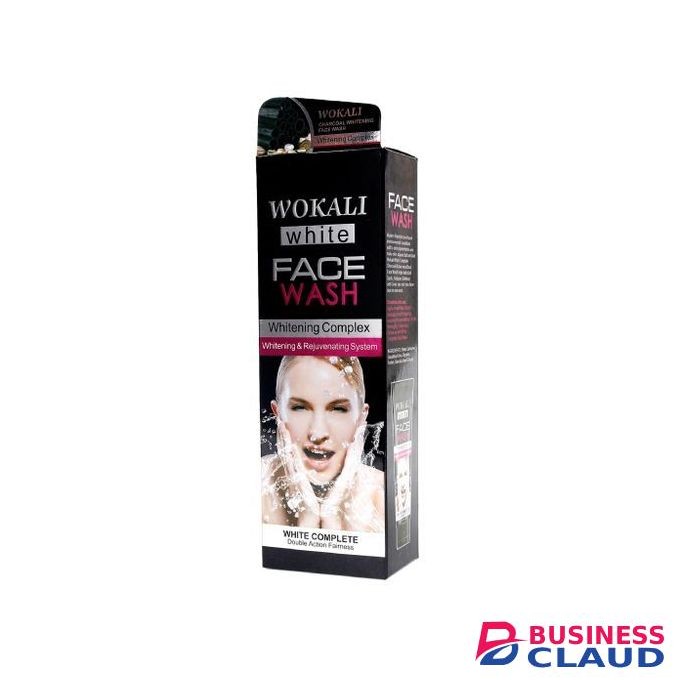 Fruit Of The Wokali White Black Face Wash - 130ML Whitening & Rejuvenating System
