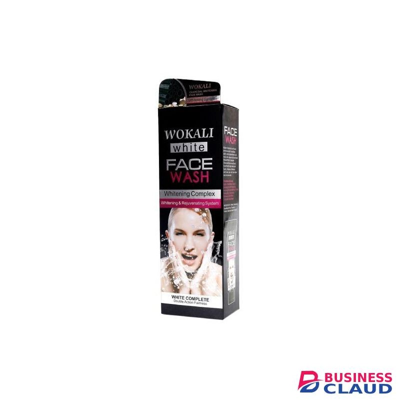 Fruit Of The Wokali White Black Face Wash - 130ML Whitening & Rejuvenating System