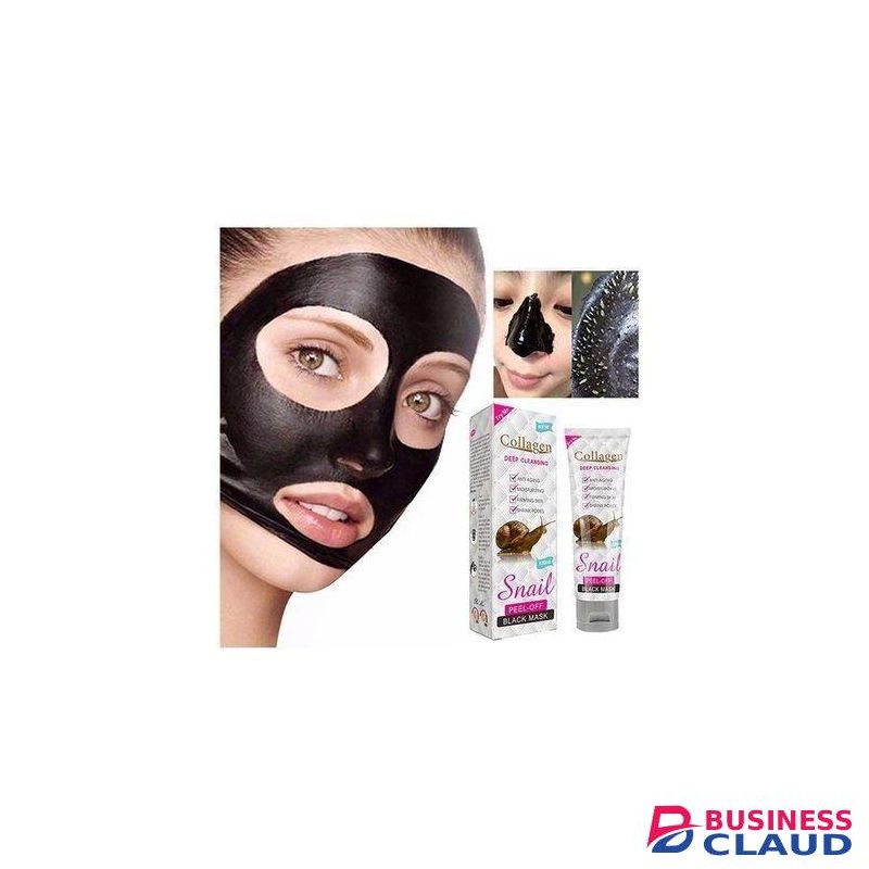 Collagen Peel-Off Black Mask with Snail Secretion