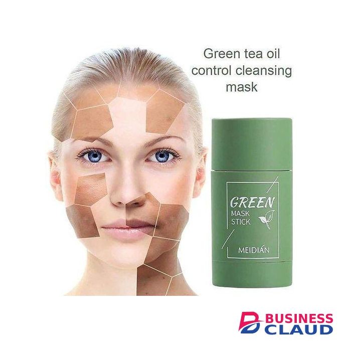 Hydrating Silk Face Mask Median Green Tea Mask Stick, Oil Control Mask Stick - 40g