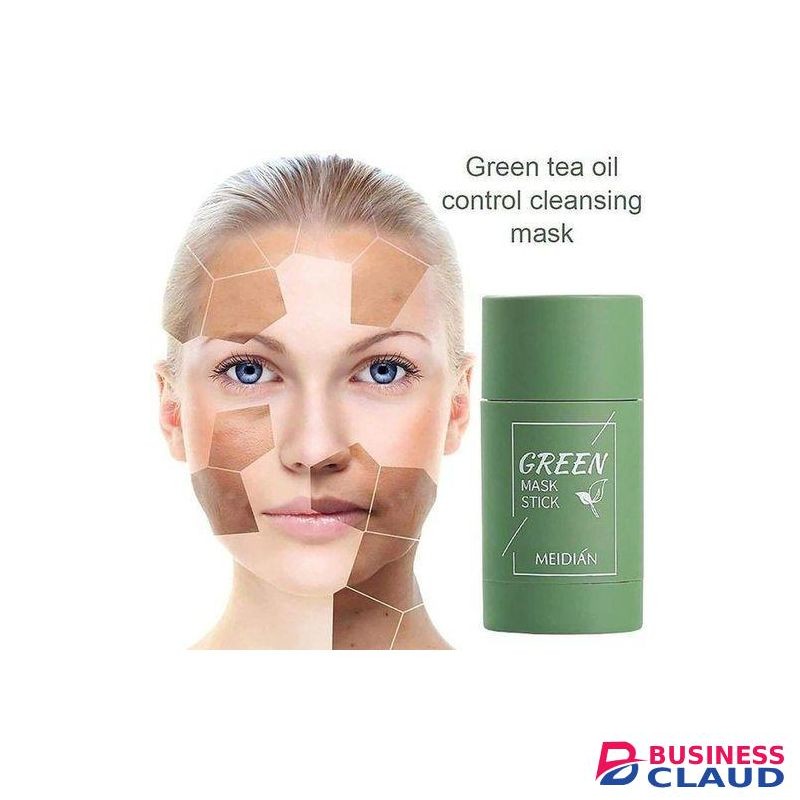 Hydrating Silk Face Mask Median Green Tea Mask Stick, Oil Control Mask Stick - 40g