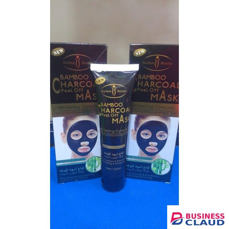 Aichun Beauty Bamboo Charcoal Peel-Off Black Face Mask Deep