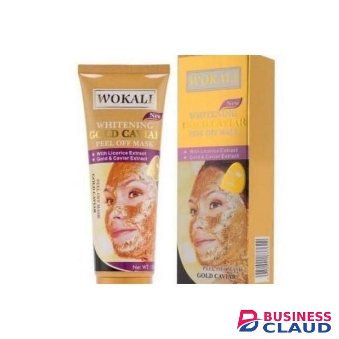 Wokali Whitening Gold Caviar Peel Off Mask