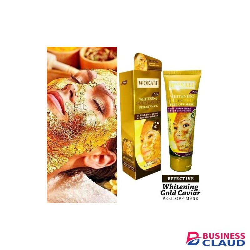 Wokali Whitening Gold Caviar Peel Off Mask