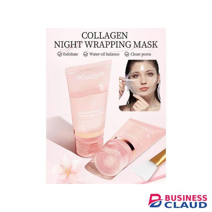 POUQUR collagen applied tear off face mask