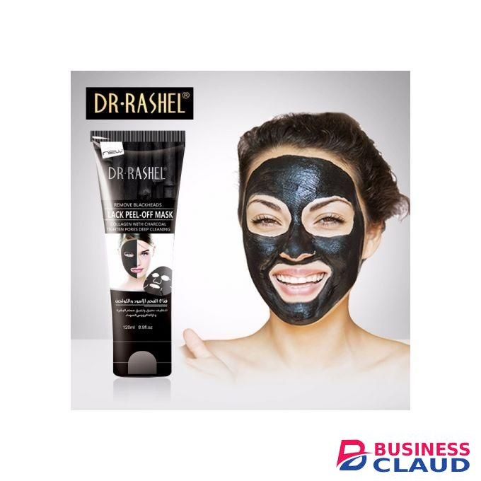 DR RASHEL Black& White bamboo charcoal peel off mask remove blackheads 120ml