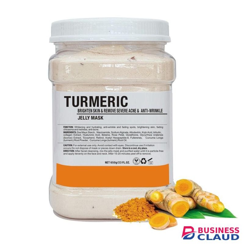 DR MEINAIER Turmeric Jelly Mask – 650g Brightening, Acne Removal & Anti-Wrinkle Facial Treatment