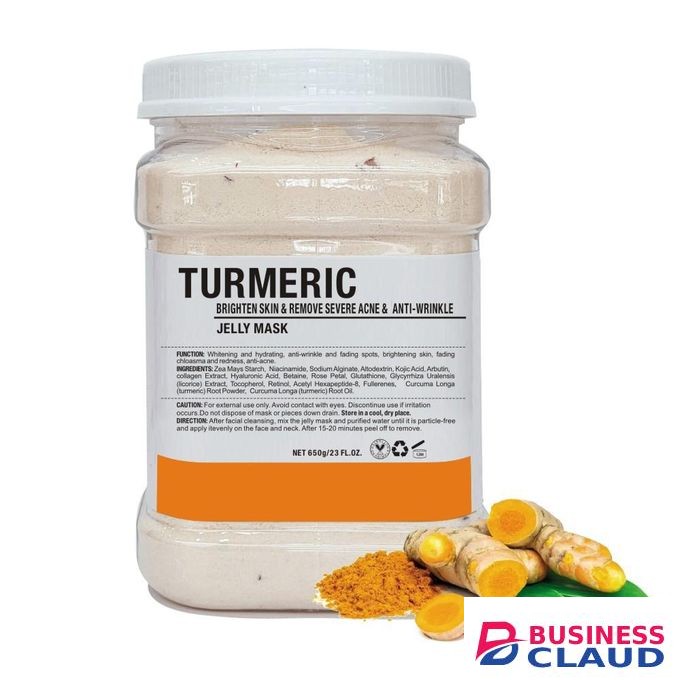 DR MEINAIER Turmeric Jelly Mask – 650g Brightening, Acne Removal & Anti-Wrinkle Facial Treatment