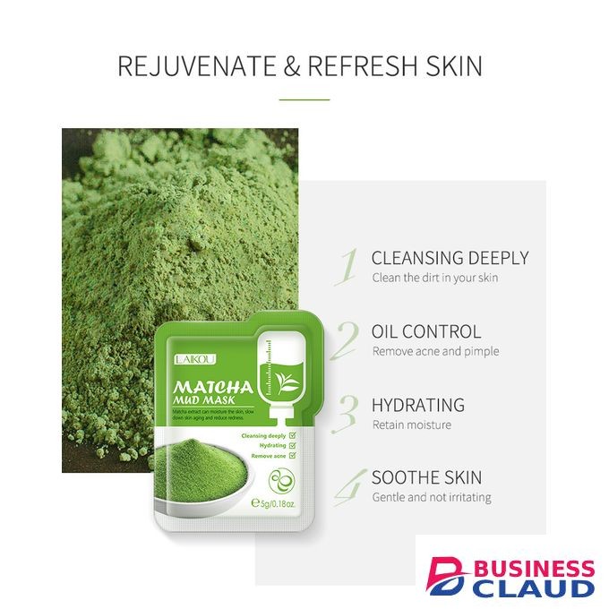 Laikou Organic Matcha Mud Mask
