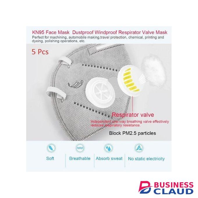 KN95 Grey KN95 (with Breather Valve)