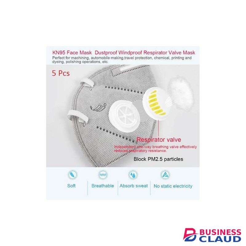 KN95 Grey KN95 (with Breather Valve)