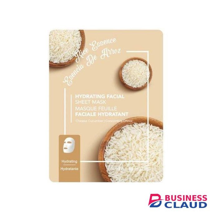 Miniso Hydrating Facial Sheet Mask - Rice (2pcs)