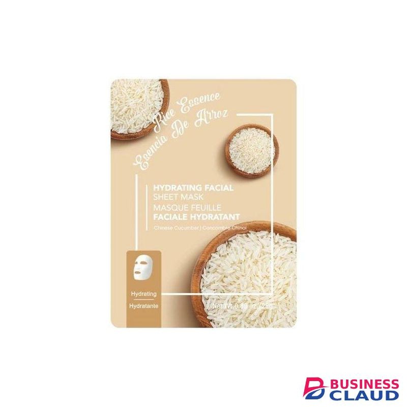 Miniso Hydrating Facial Sheet Mask - Rice (2pcs)