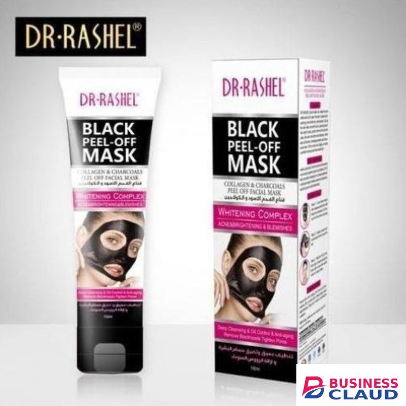 Dr. Rashel Black Head Remover and Black Collagen & Charcoal Peel Off Facial Mask 100ml