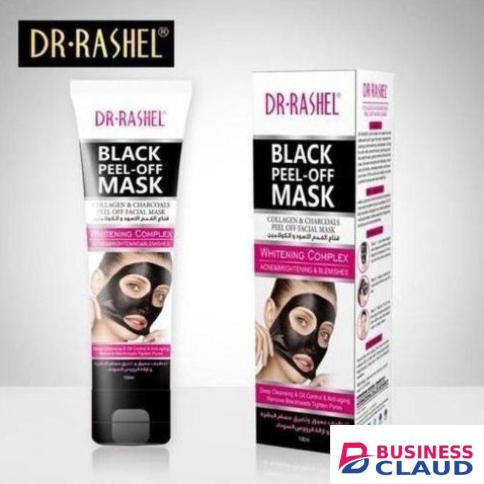 Dr. Rashel Black Head Remover and Black Collagen & Charcoal Peel Off Facial Mask 100ml