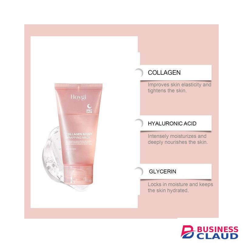 Hoygi Collagen Night wrapping face mask