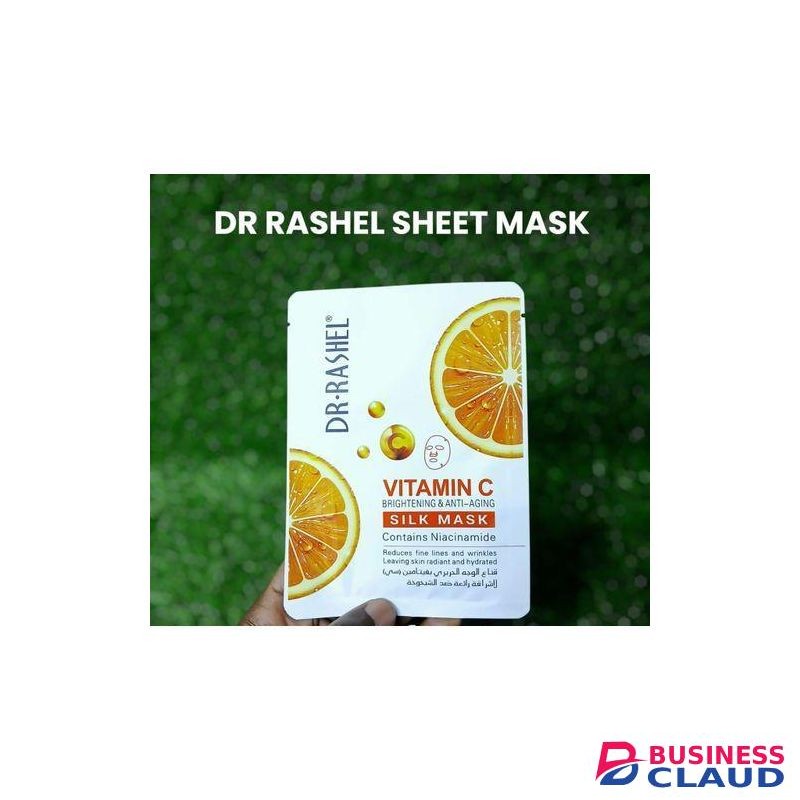 Dr. Rashel Vitamin C Brightening & Anti-Aging Silk Mask - 1pc