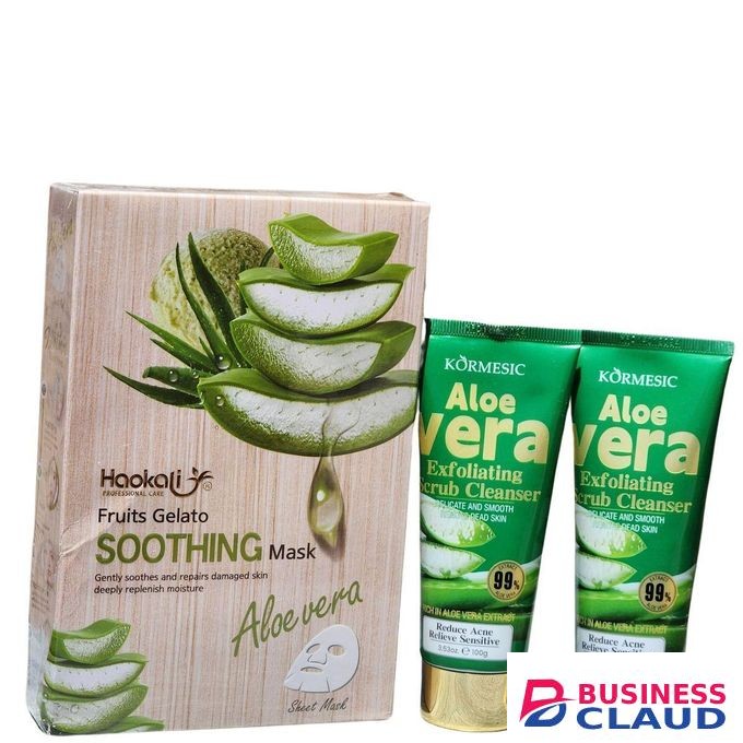 Haokali Fruits Gelato Soothing Mask Aloevera 10pcs