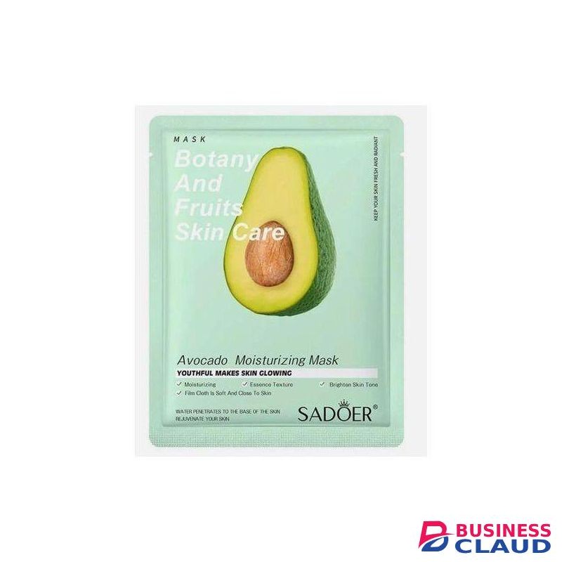SADOER 10 in 1 Face Mask Turmeric Mask,3 Avocado Mask,3 Cucumber Mask,Foot Mask,Vitamin C Mask,Collagen Mask For Smooth Skin Face