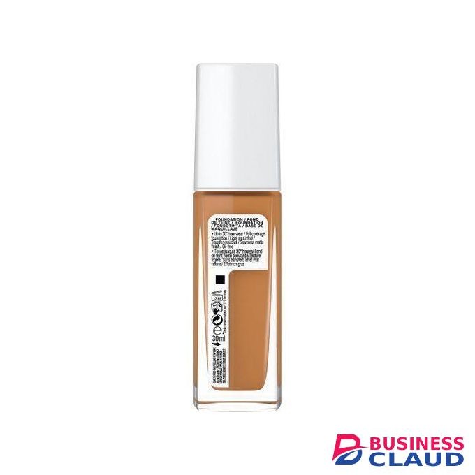 Maybelline SuperStay 30H Active Wear Foundation- 61 WARM BRONZE, Lightweight and Buildable Full Coverage Foundation Makeup For Up To 30HR Wear, 30ml
