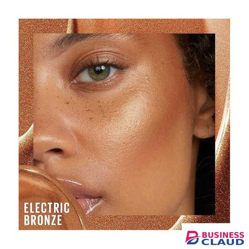 Maybelline Sunkisser Liquid Glow Blush Bronzer - 11 Electric Bronze Blendable, Longwear, Glowy Make Up, With Vitamin E 4ml