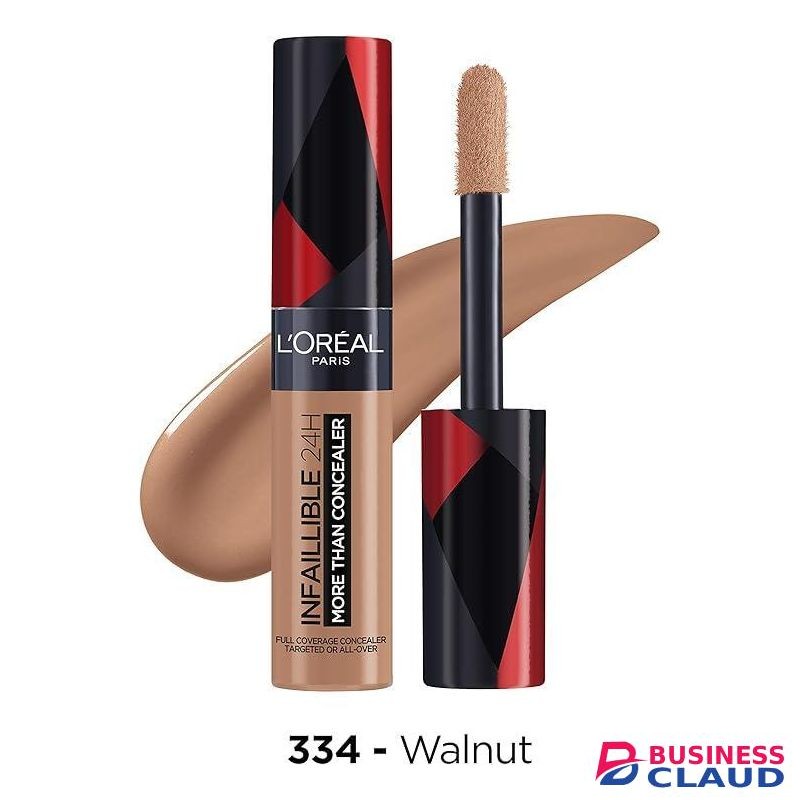 L'Oréal Infallible 24H More Than Concealer - 334 Walnut, Full-coverage, Longwear and Matte Finish
