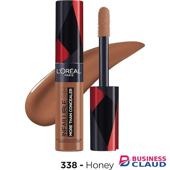 L'Oréal Infallible 24H More Than Concealer - 338 Honey, Full-coverage, Longwear and Matte Finish
