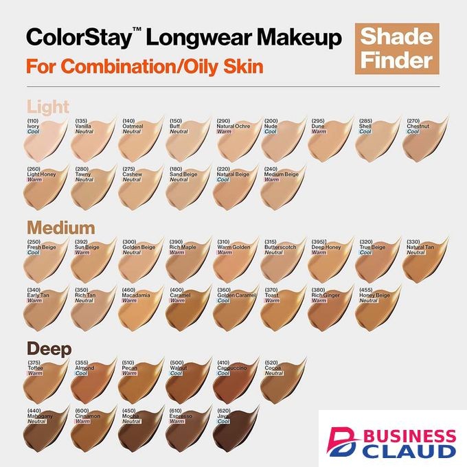 Revlon ColorStay™ Longwear Makeup for Combination/Oily Skin, SPF 15, Cappuccino 012