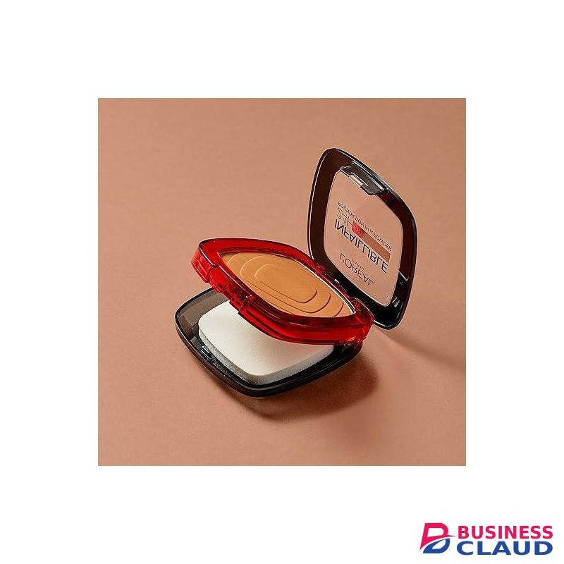 L'Oréal Infallible 24H Fresh Wear Foundation in a Powder - 300 Amber, Full-coverage, Longwear, Weightless Smooth Finish, Waterproof and Transfer-proof