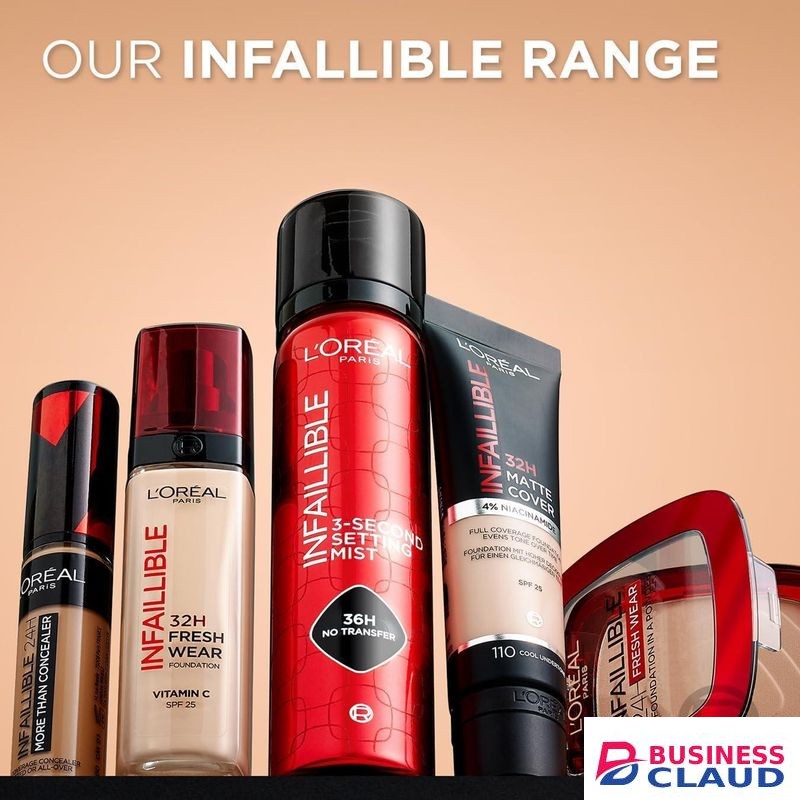 L'Oréal Infallible 32H Fresh Wear Liquid Foundation -100 Linen, With Vitamin C and SPF 25, Full Coverage, Lightweight Breathable Longwear Foundation