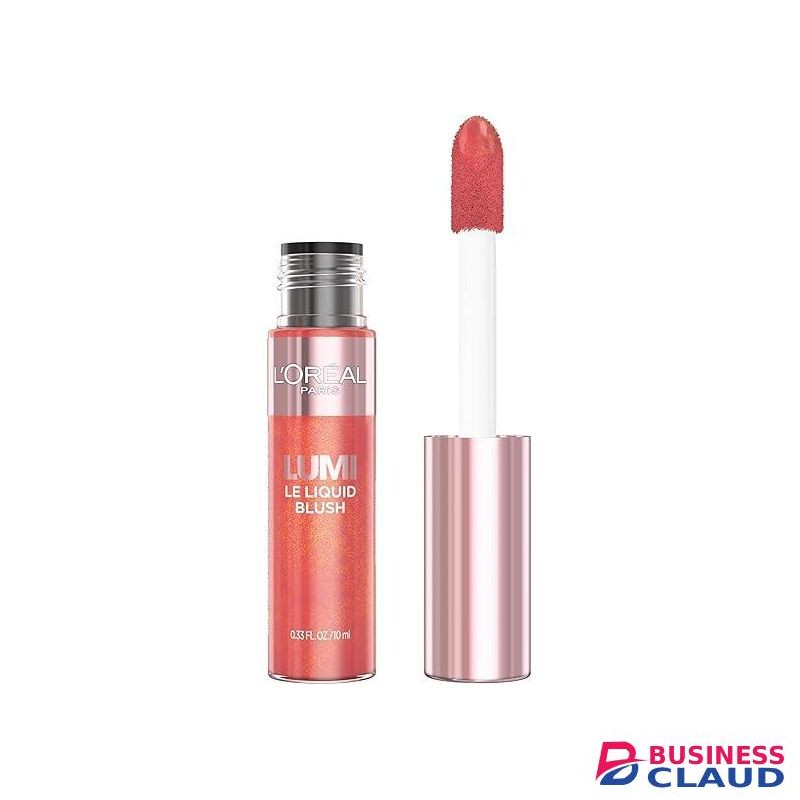 L'Oréal Paris Lumi Le Liquid Blush, Shade: 625 Glowy Gold Pink, Intense Lightweight Blush Formula with Liquid Pigments that Creates a Radiant Pop of Color, 10ml