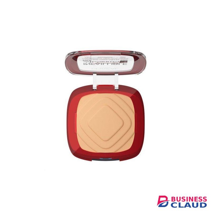 L'Oréal Infallible 24H Fresh Wear Foundation in a Powder - 140 Golden Beige, Full-coverage, Longwear, Weightless Smooth Finish, Waterproof and Transfer-proof