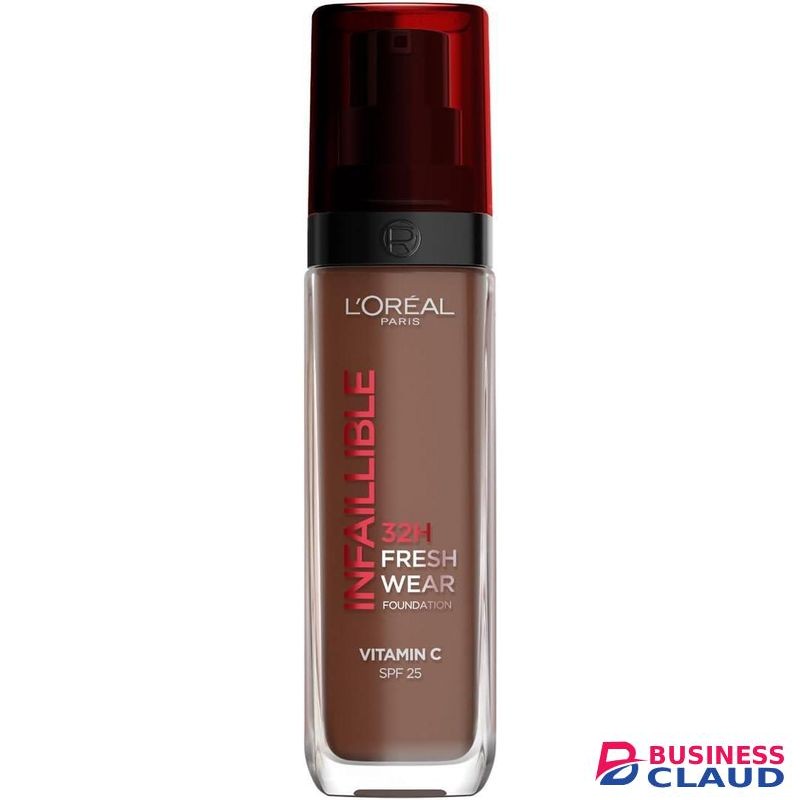 L'Oréal Paris Infaillible 32H Fresh Wear Foundation 420, Liquid Foundation, Full Coverage, Longwear, With Vitamin C and SPF 25, 30ml