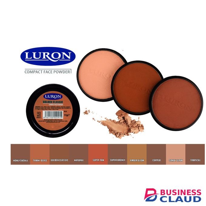 Luron Long Wear Pressed Compact Face Powder With Sunscreen Ponds